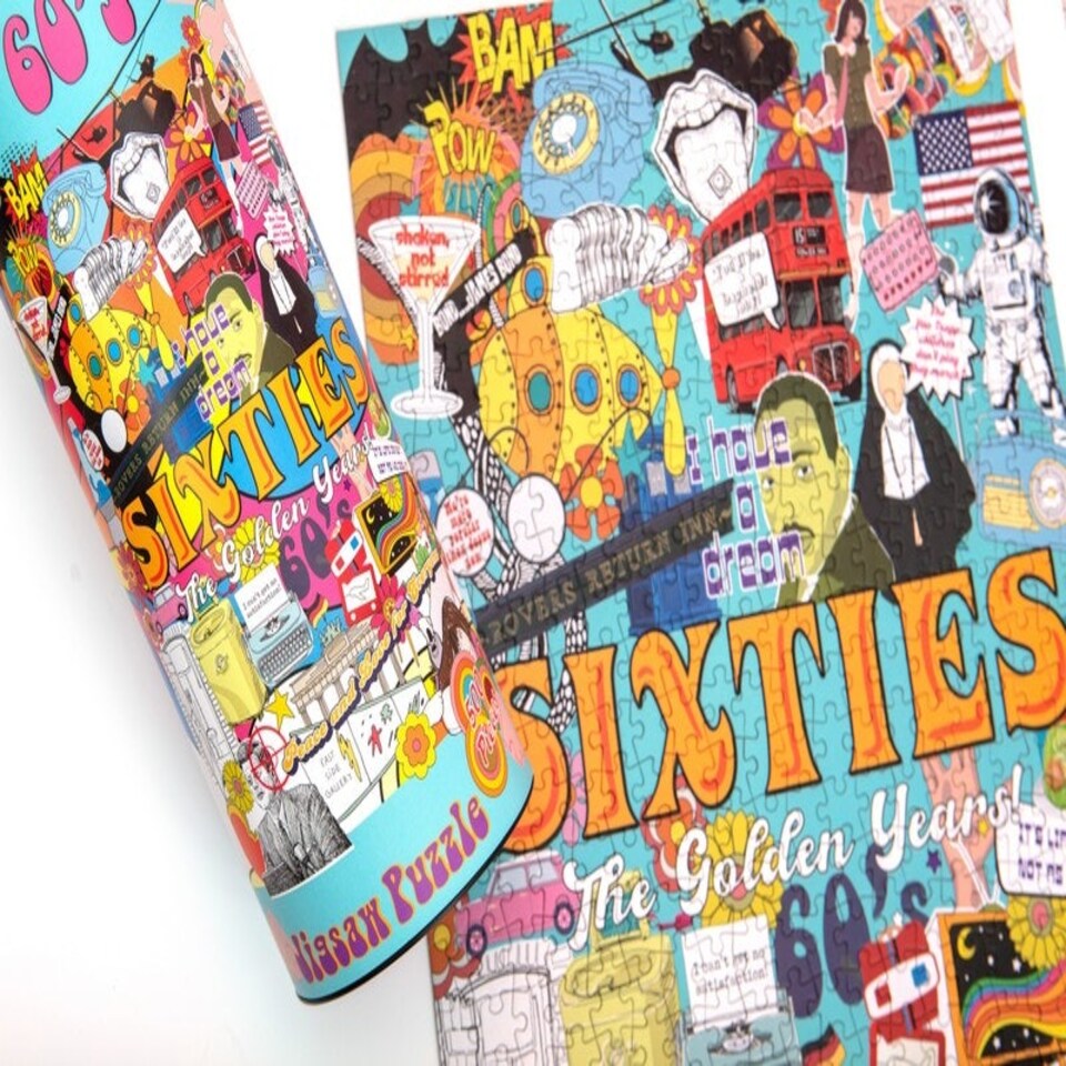 image 1 of Sixties - Better In My Day Jigsaw Puzzle