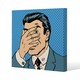 image 1 of retro style Halftone (Canvas Print) 127 x 127 x 4cm