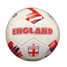 England International Country Themed Football - White/Red - 5