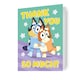 image 1 of Bluey Thank You Card