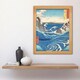 image 4 of Naruto Whirlpool Awa Province Japanese Wood Framed Wall Art Print