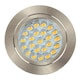 image 1 of ValueLights Brushed Chrome 12V LED Downlight 6000K Cool White