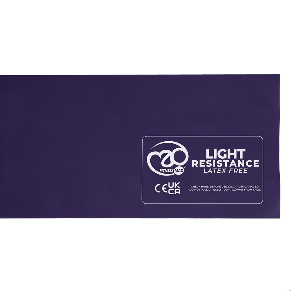 image 1 of Yoga-Mad - Resistance Band (Light) (Purple)