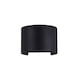 image 1 of Fulton Integrated LED Wall Lamp Black, IP54