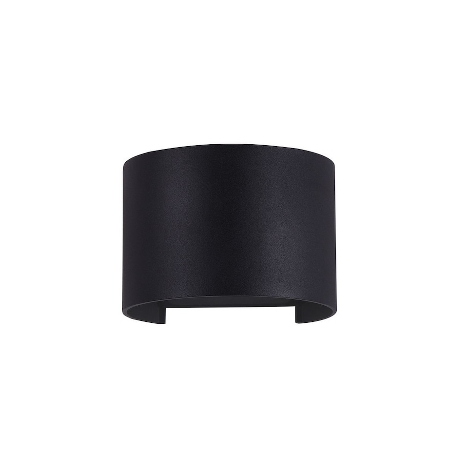 image 1 of Fulton Integrated LED Wall Lamp Black, IP54
