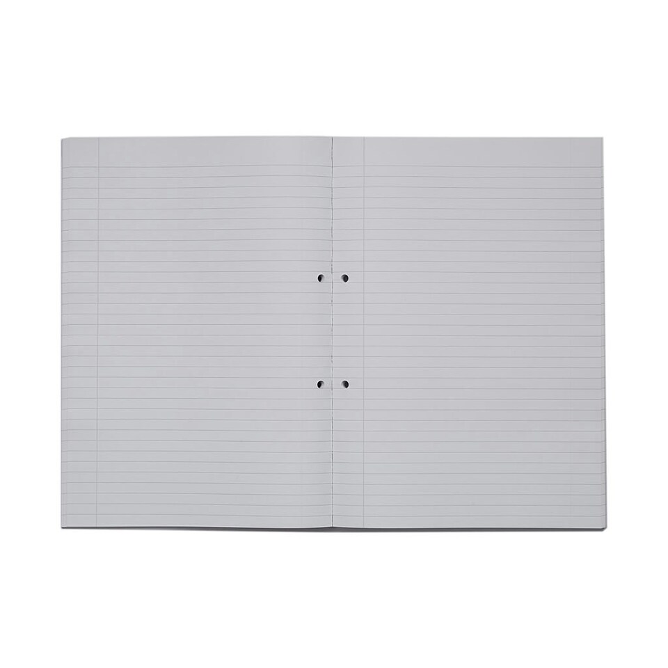 image 1 of Pack of 10 Rhino A4 80 Leaf 8mm Lined with Margin Refill Pads