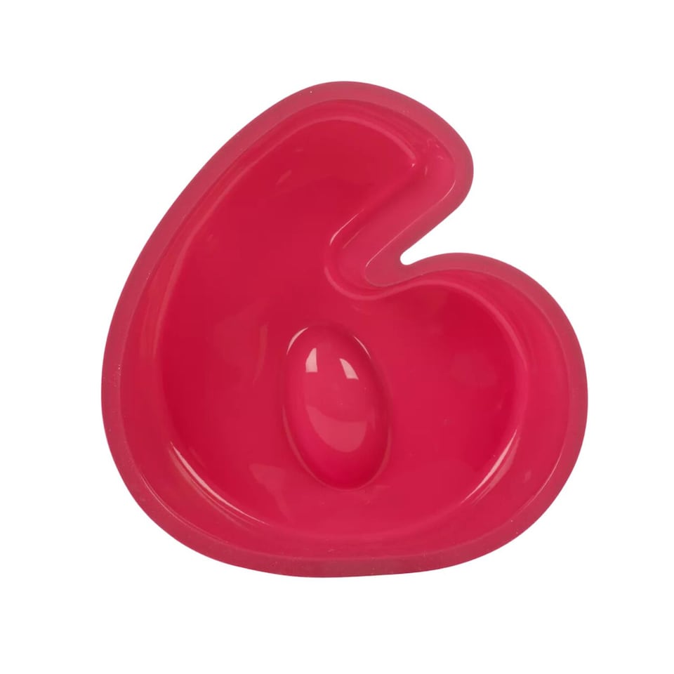 image 1 of Silicone Baking Number Cake Mould | Pink | Number: 6 | 1