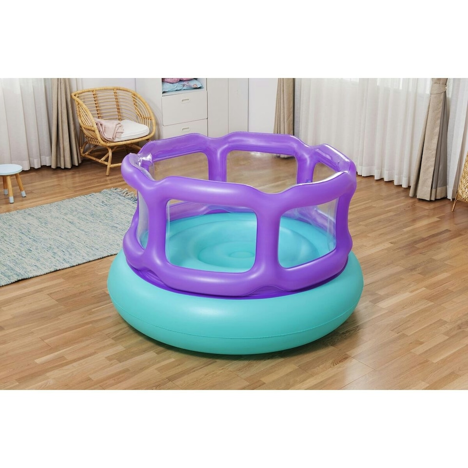 image 1 of Bestway Inflatable Bouncer with Balls 152x152x84 cm +3 Years Indoor & Garden 52646