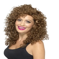 Boogie Babe Wig - Brown - Long - Curly - 42066