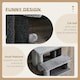 image 4 of PawHut Pet Stairs with 3-step Stair, Scratching Posts, Platforms, Toy Ball