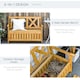 image 3 of Outsunny Wood Garden Bench 2 Seater Storage Chest Patio Seating Chair with High Back and Armrest, Yellow