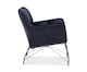 image 5 of Velvet Black Eliana Accent Chair