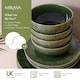 image 8 of Mikasa Dinner Set Green Ceramic 12 Piece