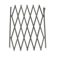Bettacare Expandable Pet Barrier, 60cm - 108cm, Grey, Wooden, Retractable Dog Safety Gate, Barrier for Puppy and Dog