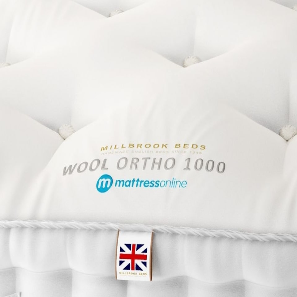 image 1 of Hypnos Hemsworth Deluxe Mattress White | Super King