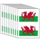 image 1 of 20pcs PVC Hand Waving Flags  Mini Flags | Multi