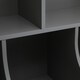 image 2 of Living and Home 2-Tier Open Toy and Book Storage Cabinet - Grey