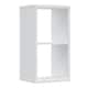 image 1 of Mauro 1 Shelf Storage Unit in White High Gloss/White
