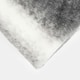 image 3 of OHS Faux Fur Striped Patterned Blanket Throw, 125x150cm - Grey