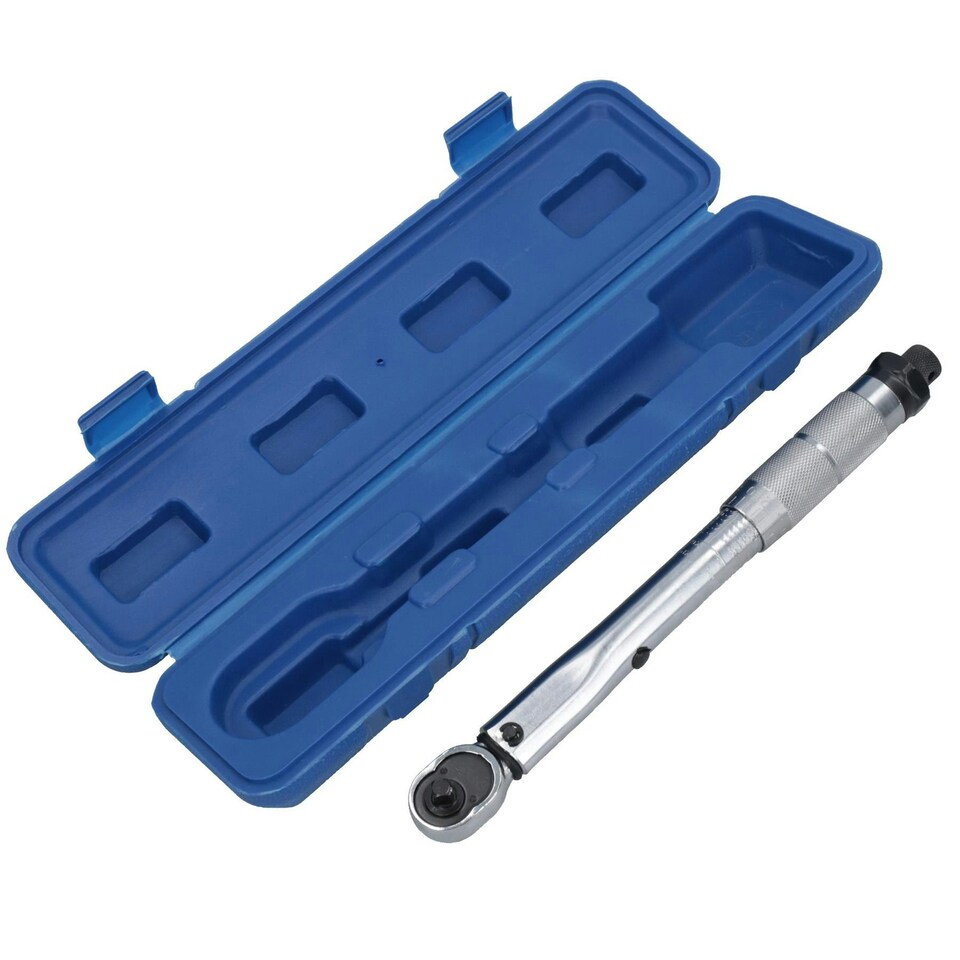 image 1 of 1/4in. Drive Calibrated Torque Wrench Ratcheting Ratchet 2Nm - 24Nm