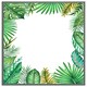 image 1 of Tropical leaves (Picture Frame) Grey | XL
