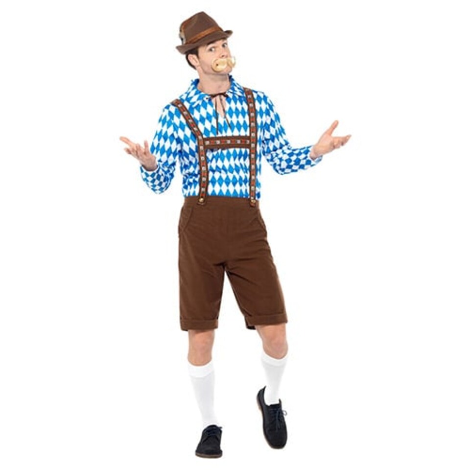 image 1 of Bavarian Beer Man Fancy Dress Costume Adult Mens Extra Large