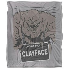 Batman Line Up Clayface Blanket - Multicoloured - One Size