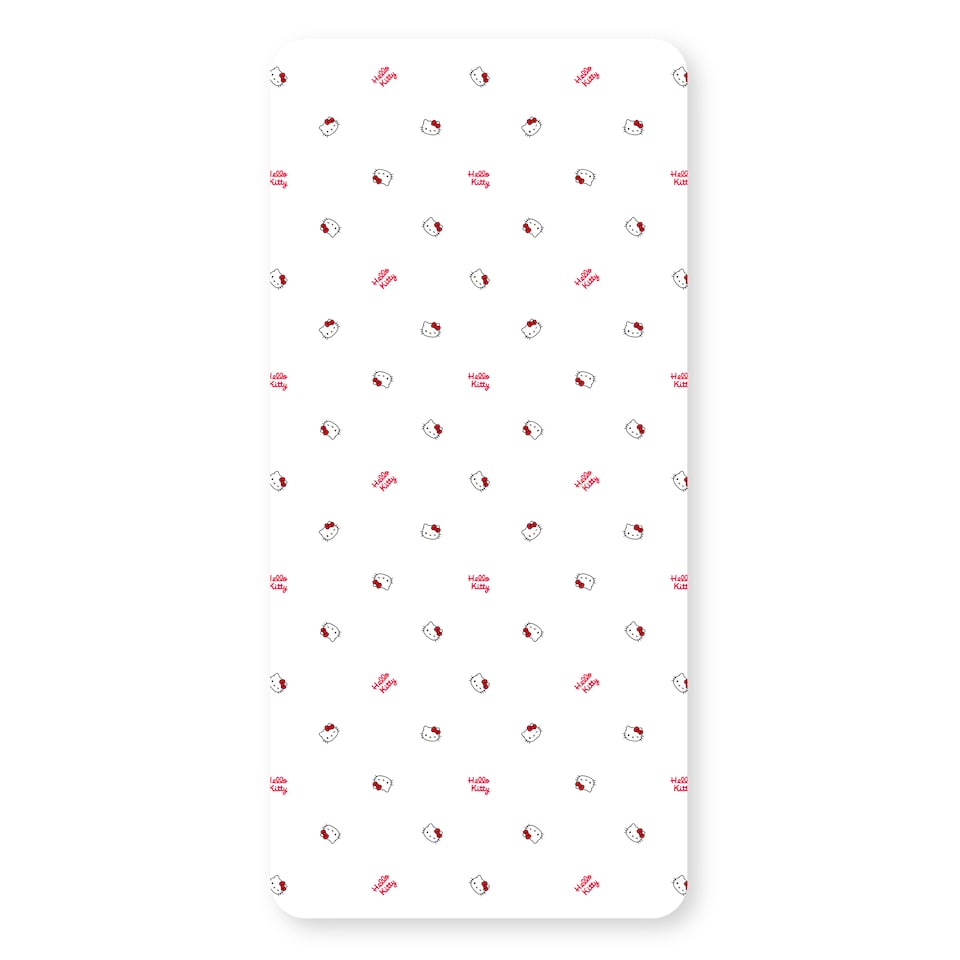 Hello Kitty Sleepover Double Fitted Sheet