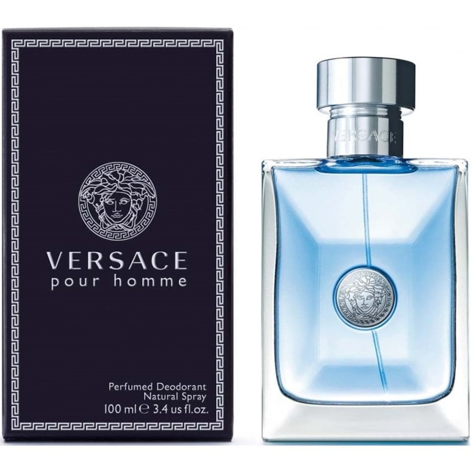 image 1 of Versace Pour Homme Perfumed Deodorant Natural Spray 100ml