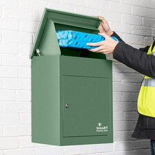 SMART PARCEL BOX® Medium Front Access Green