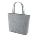 image 2 of Bagbase Felt Shopper - Grey Melange - One Size Grey