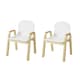 image 1 of SoBuy KMB24-Wx2,Set of 2 Kids Chairs Wooden Children Chairs