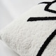 image 3 of BHS Christmas Present Bow Tufted Cushion, White | White | White | 1