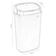 image 3 of Dihl 50L Sensor Bin White / Chrome White | 50