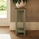 image 1 of Taberno Oak End Side Table Sage Green Green