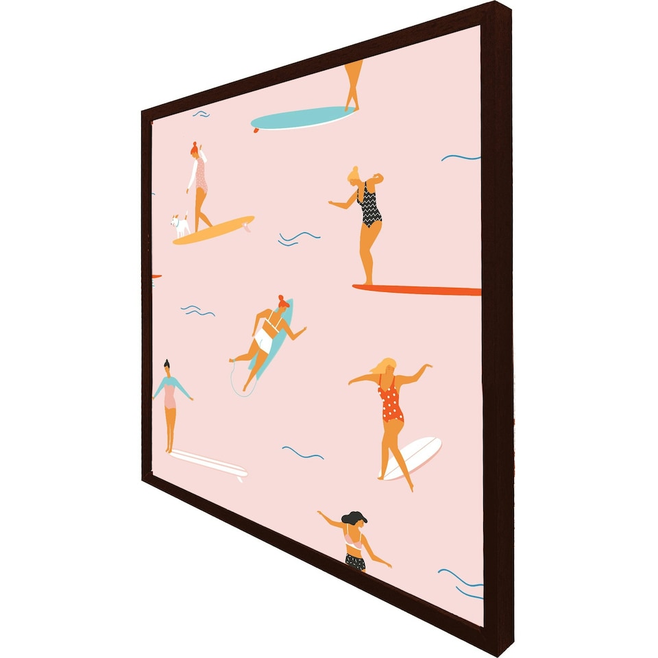 image 1 of Surfers (Picture Frame) Black | XS