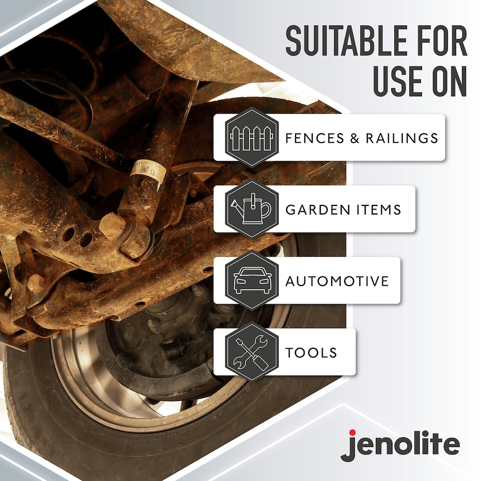 image 1 of Jenolite Ready to Paint Rust Converter - 500ml