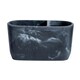 image 3 of Showerdrape Octavia Grey Marble & Chrome Toothbrush Holder