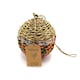 image 4 of Munja & Sari Round Shaped Jute Bird Box Nester Multi