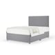 image 1 of Majestic 1000 Pocket Sprung Silver Plush Velvet Divan Set And Valencia Headboard Single