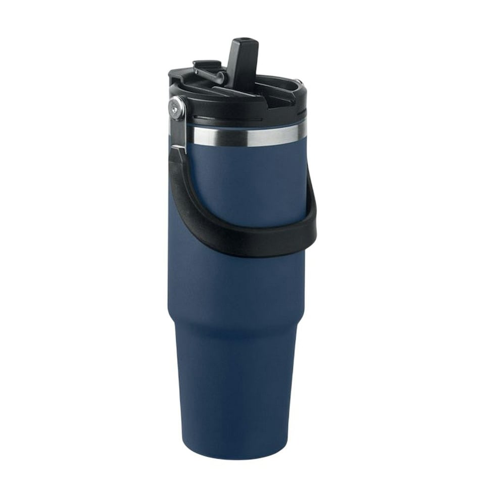 image 1 of MidOcean Suma Double-Walled 850ml Tumbler - French Navy - One Size Blue