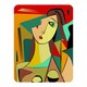 image 1 of abstract portrait (Blanket)