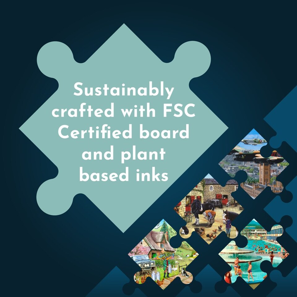 image 1 of Puddles 500 Piece Jigsaw Puzzle