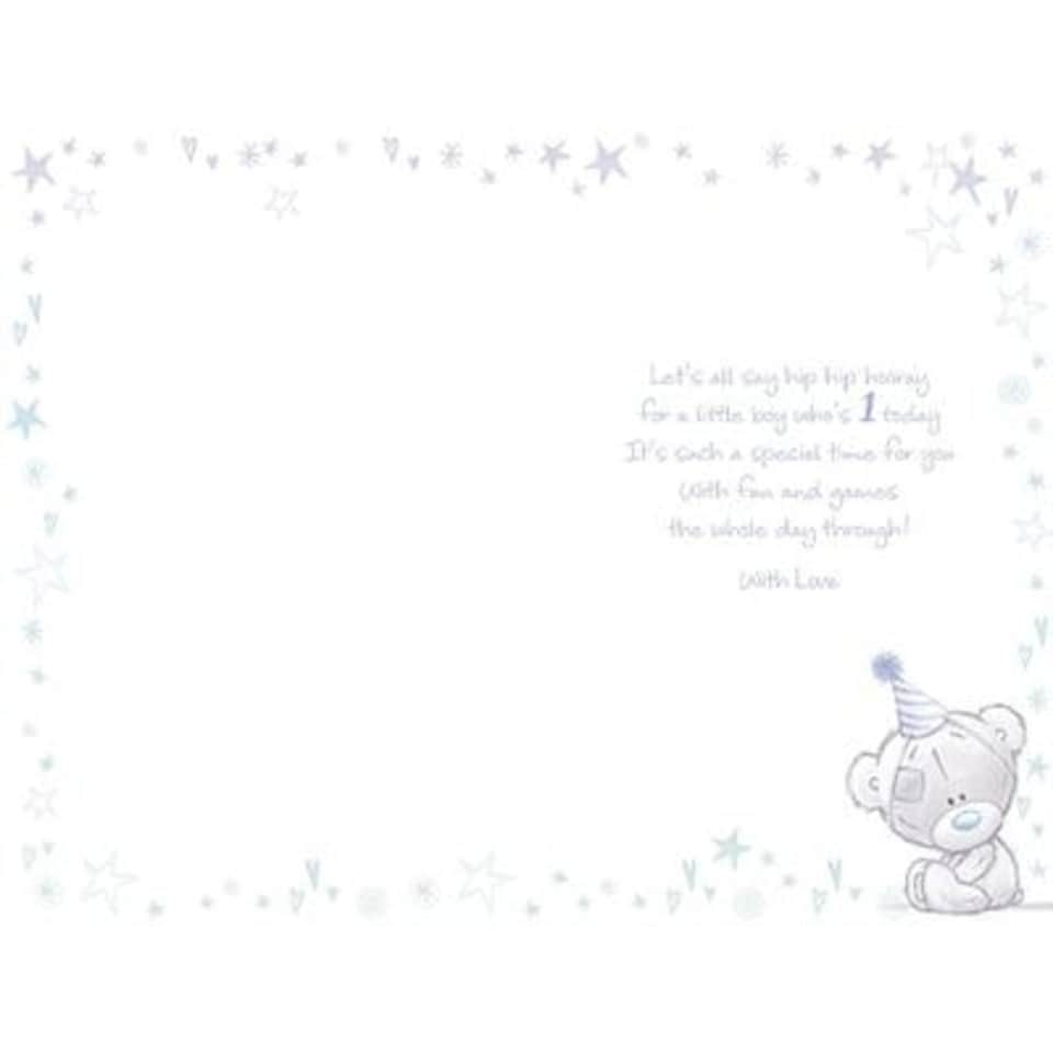 image 1 of Me To You 1 Today Boy's First Birthday Card