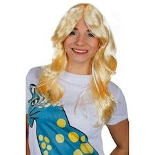 70s Flick Wig – Blonde Retro Fancy Dress Hairpiece for Disco & Vintage Costumes N/A | One Size