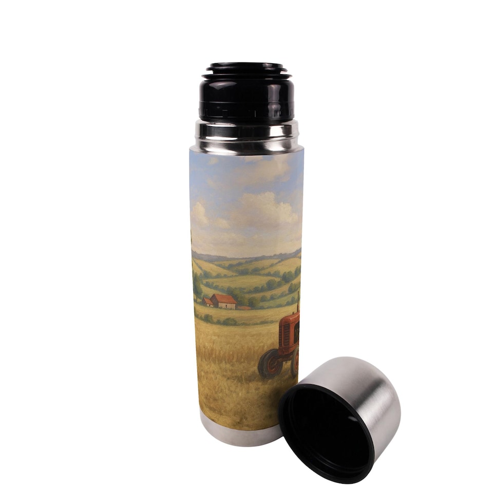 image 1 of Nuffield Tractor Large Reusable Thermal Flask