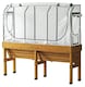 image 2 of VegTrug Medium Wall Hugger Greenhouse Frame & Multi-Cover Set