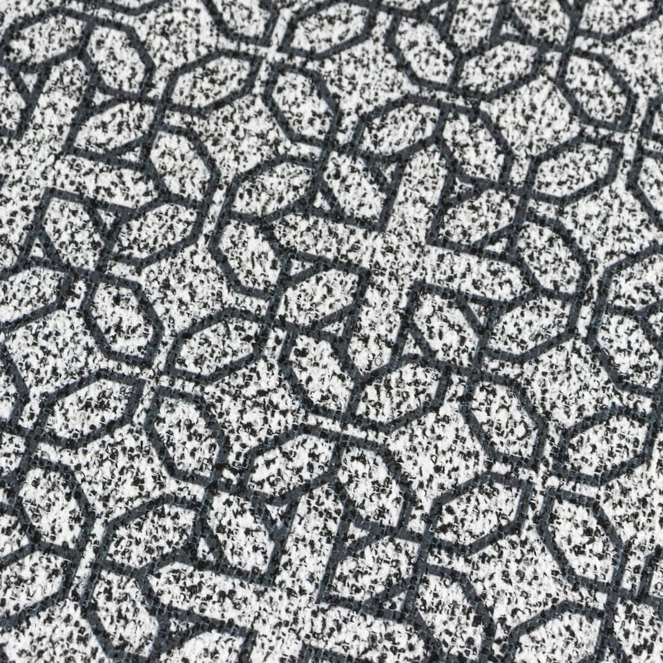 image 1 of JVL Avanti Machine Washable Entrance Doormat, 50x75cm - Grey