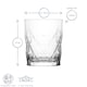 image 3 of LAV 12 Piece Keops Glassware Set - Clear | Clear | Clear