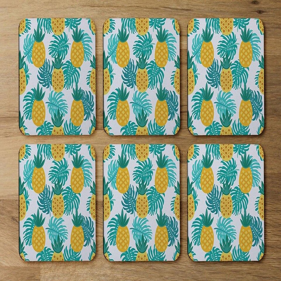 image 1 of Pineapples (Coaster)